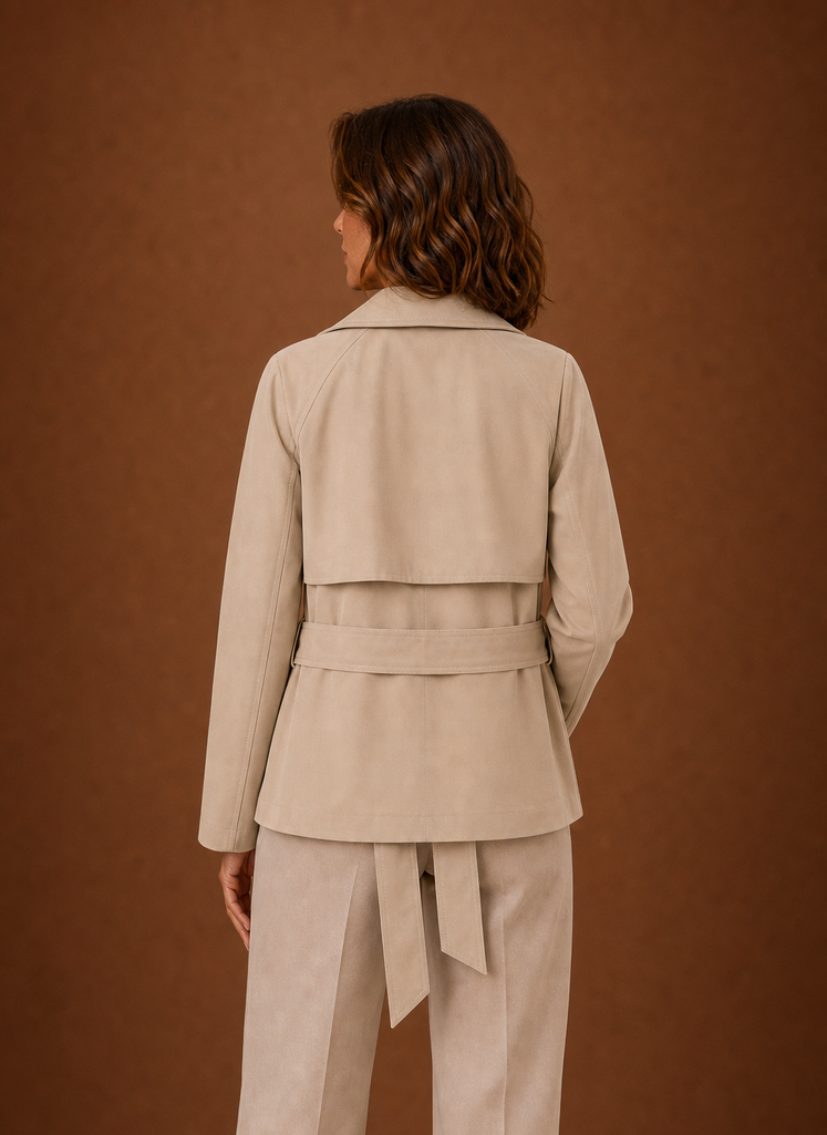 Trenchjas dames met ceintuur – afbeelding 11