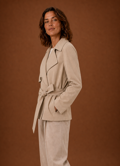 Trenchjas dames met ceintuur – afbeelding 10