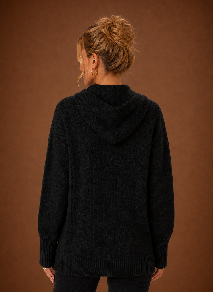 Oversized gebreid vest dames – afbeelding 11