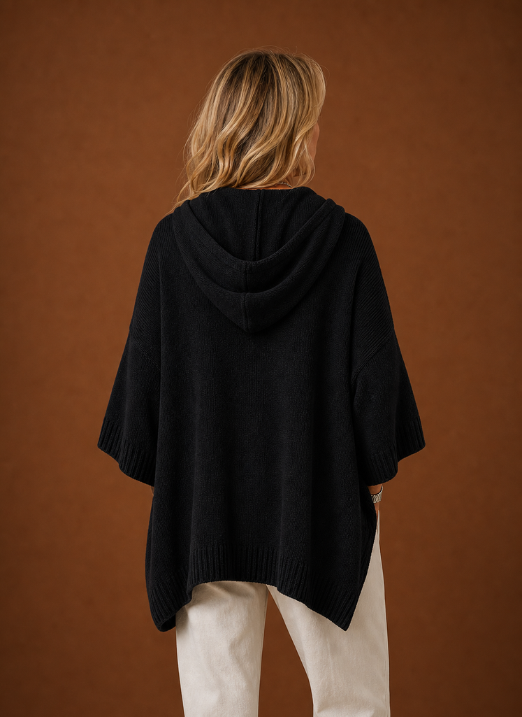 Oversized hoodie dames met capuchon – afbeelding 11