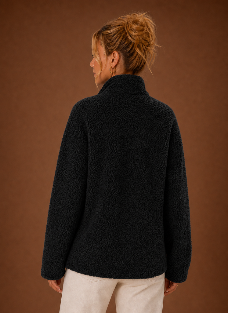 Sherpa teddy jas dames – afbeelding 11
