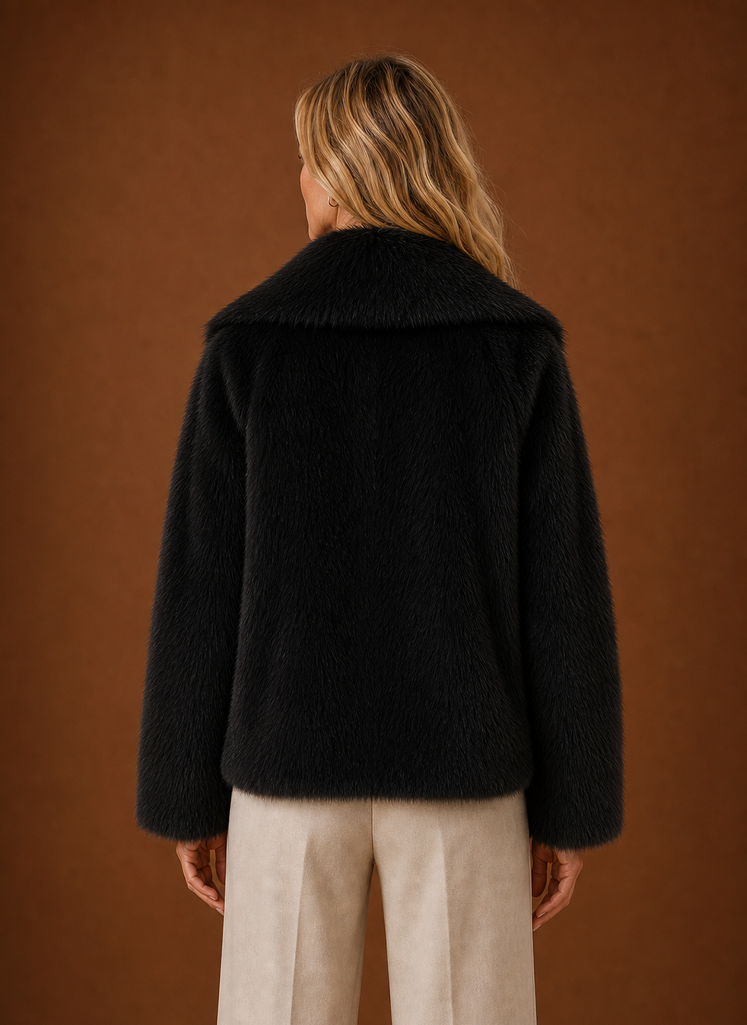 Jas dames in imitatiebont – afbeelding 7