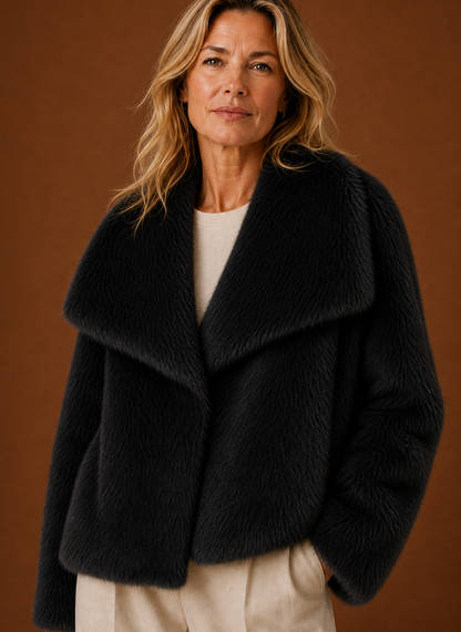 Jas dames in imitatiebont – afbeelding 8