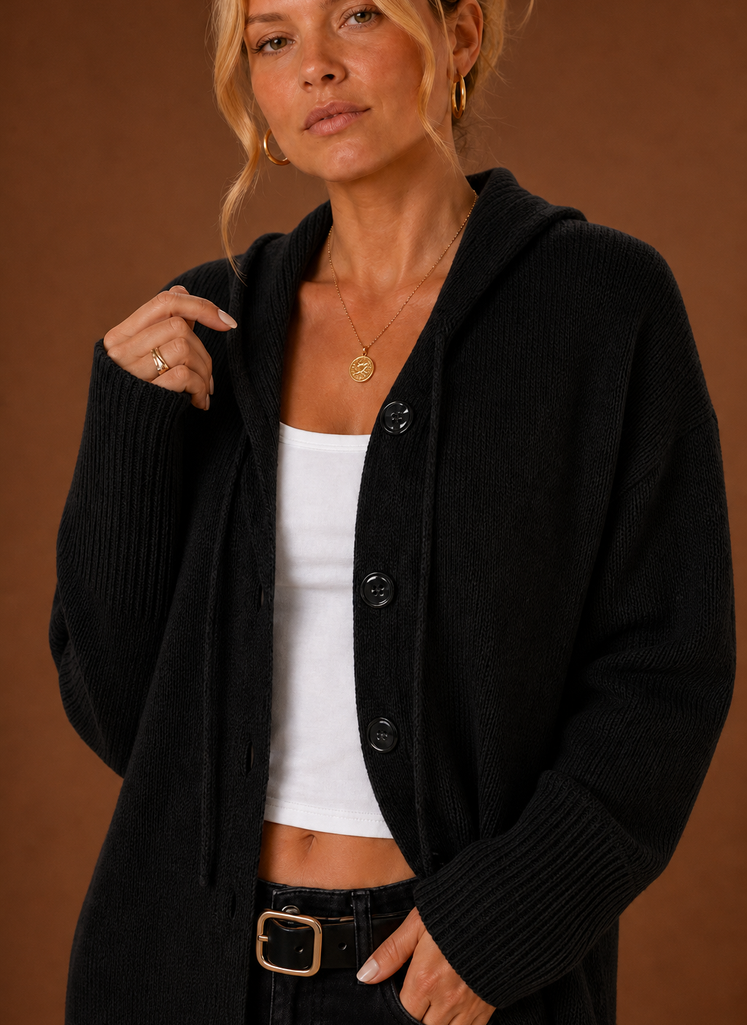 Oversized gebreid vest dames – afbeelding 12