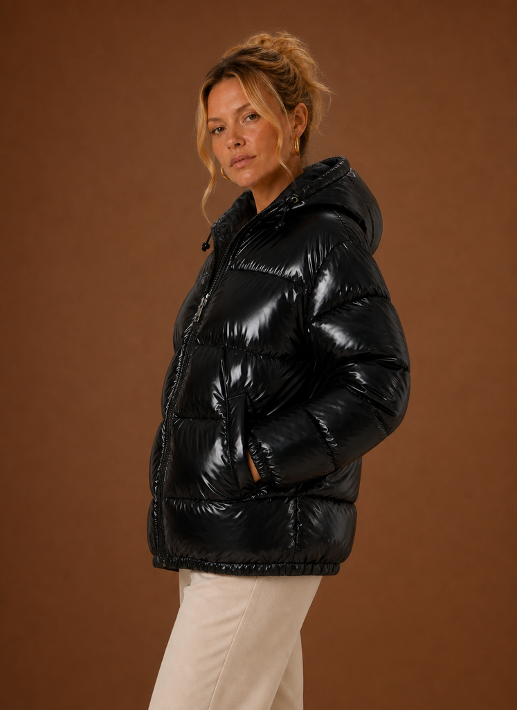 Oversized pufferjas dames – afbeelding 2
