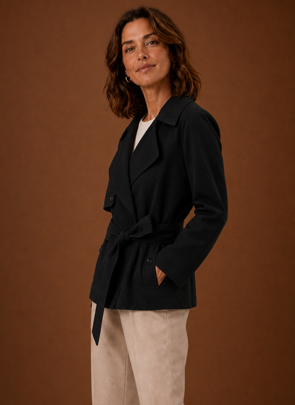 Trenchjas dames met ceintuur – afbeelding 6