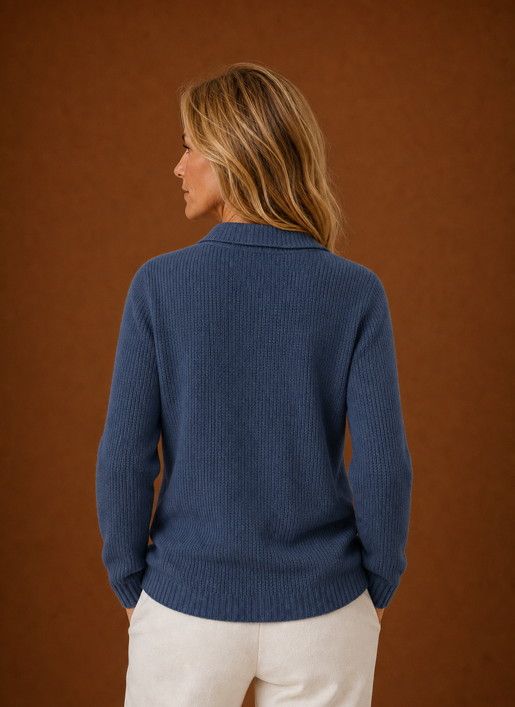 Klassiek gebreid vest dames – afbeelding 7