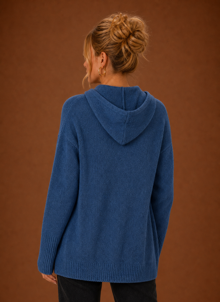 Oversized gebreid vest dames – afbeelding 15