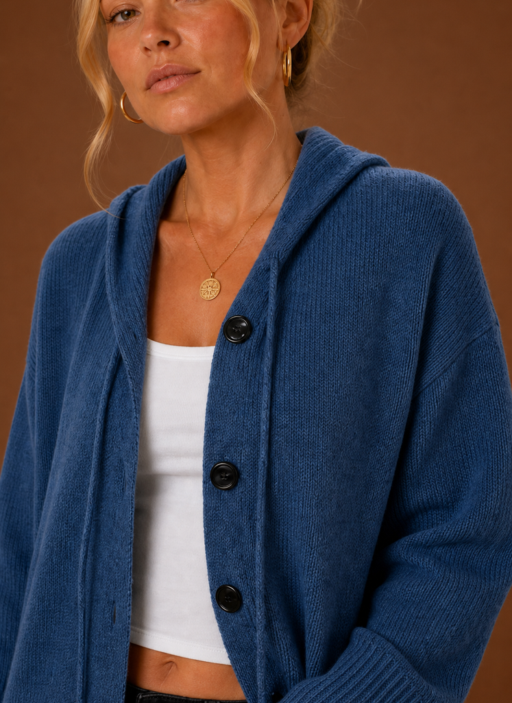 Oversized gebreid vest dames – afbeelding 16