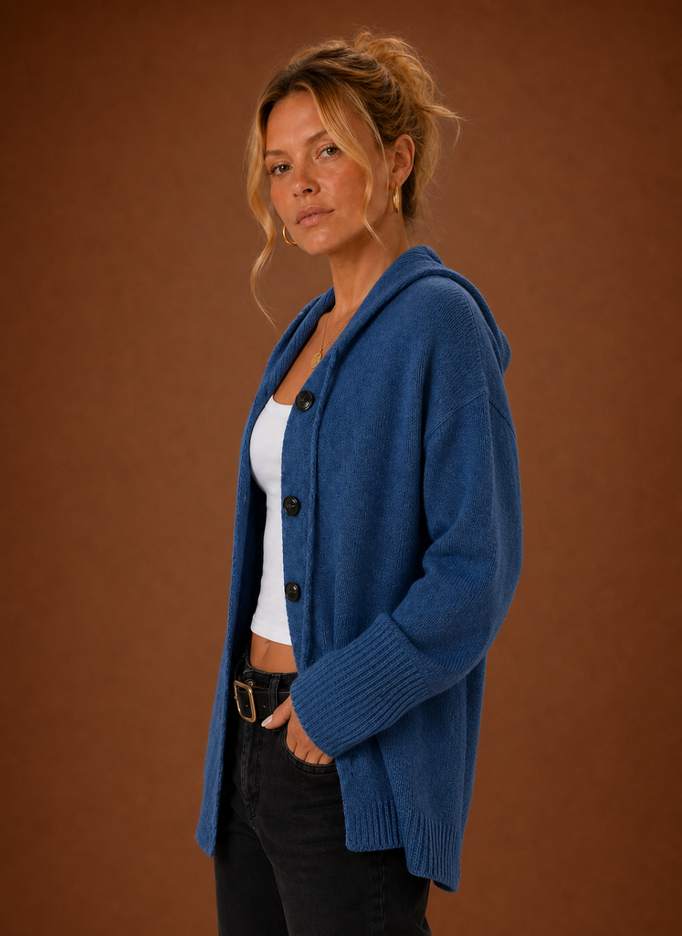 Oversized gebreid vest dames – afbeelding 14