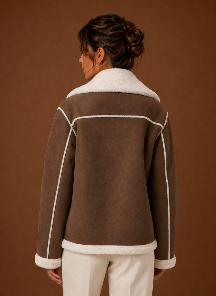 Aviator jas dames – afbeelding 3