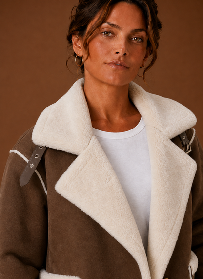 Aviator jas dames – afbeelding 4