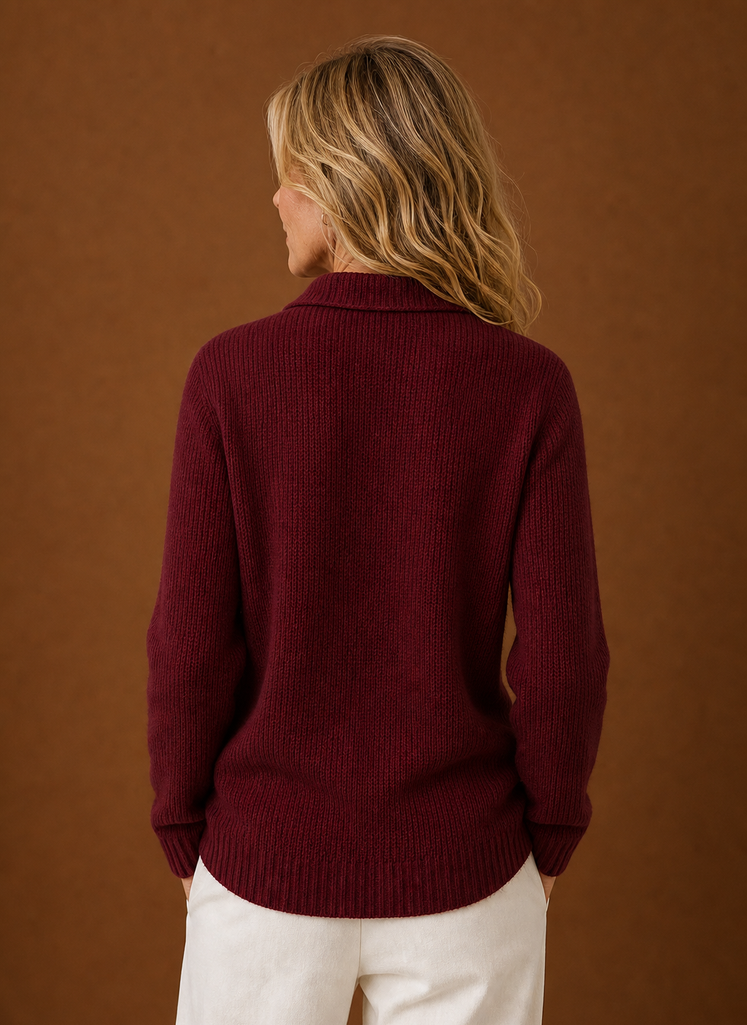 Klassiek gebreid vest dames – afbeelding 15