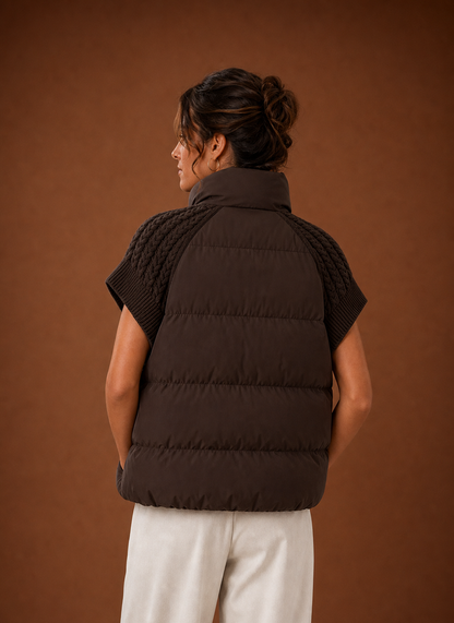 Gewatteerde bodywarmer dames – afbeelding 8