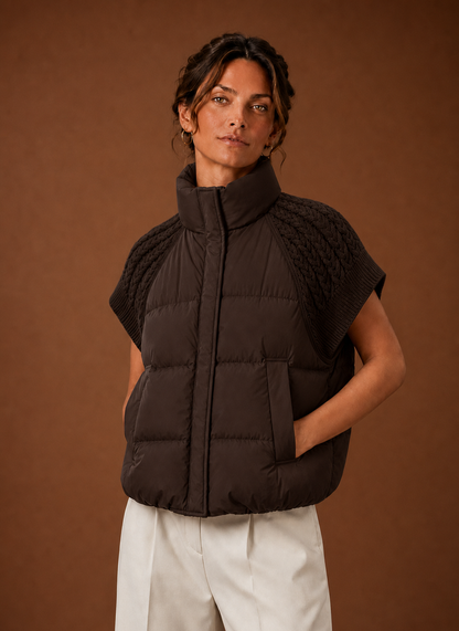 Gewatteerde bodywarmer dames – afbeelding 5