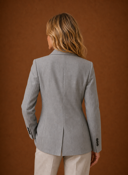 Lange getailleerde blazer dames – afbeelding 11