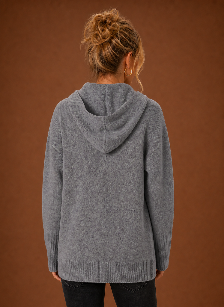 Oversized gebreid vest dames – afbeelding 7