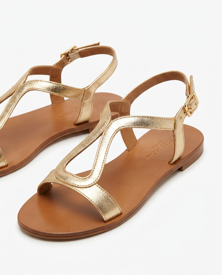 Antalia platte sandalen - studio