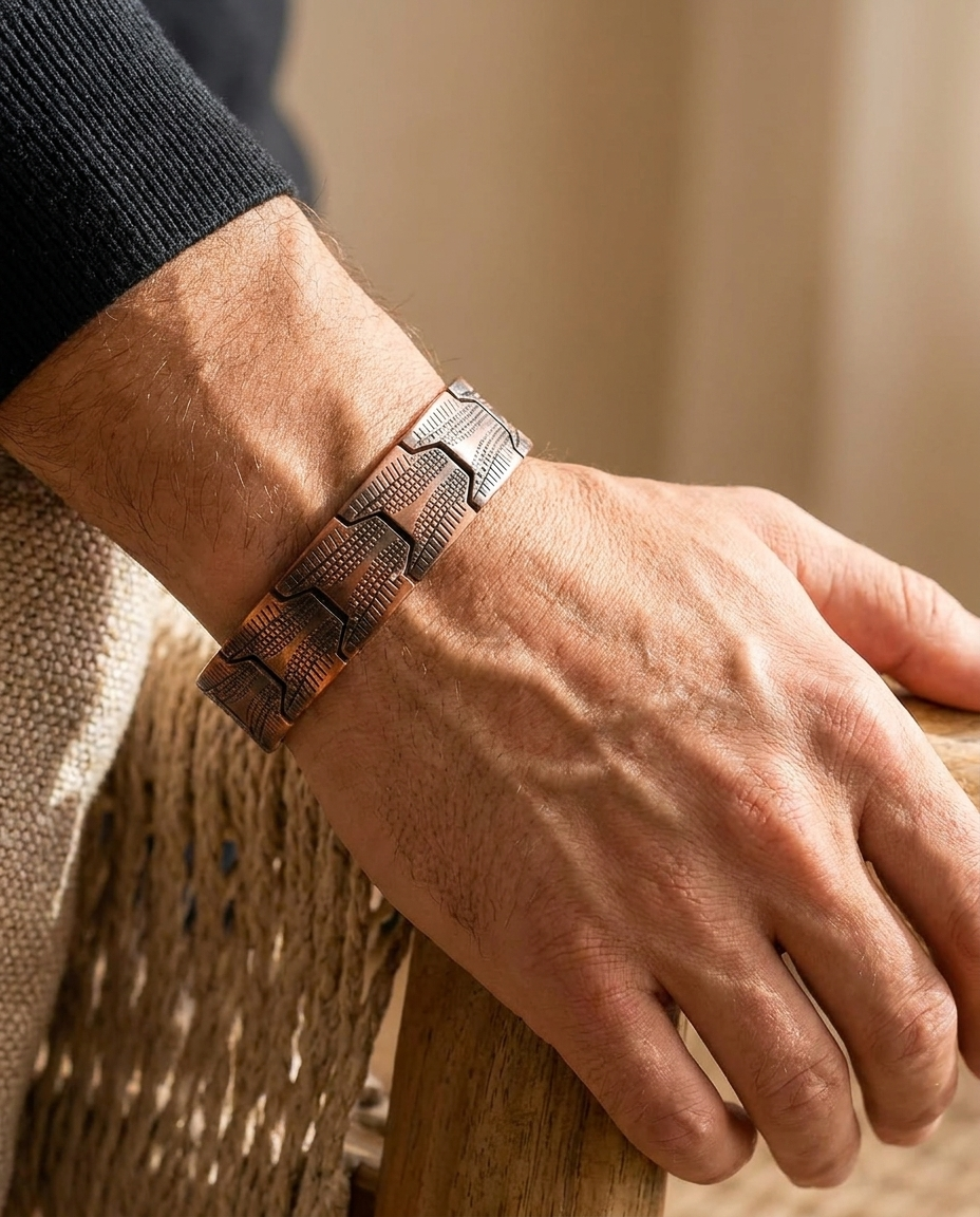 VitalFlow Koperen Armband - om de pols
