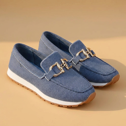 Susie orthopedische loafer-sneakers in blauw