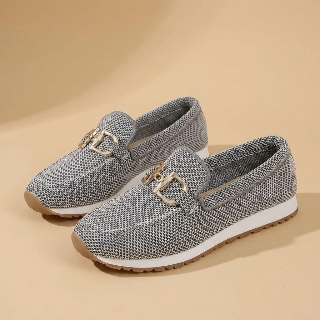 Susie orthopedische loafer-sneakers in grijs