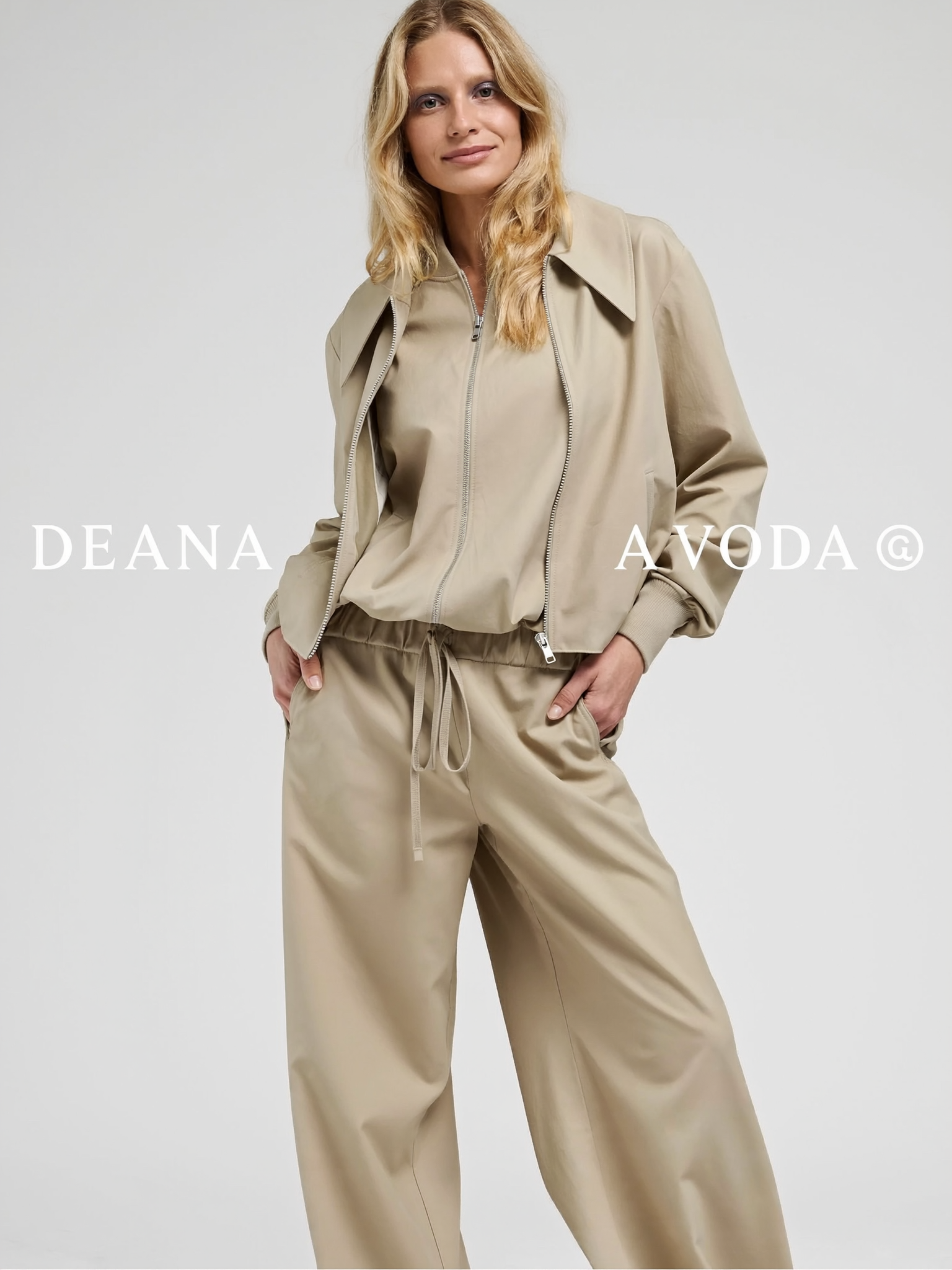 Nora wijde broek set