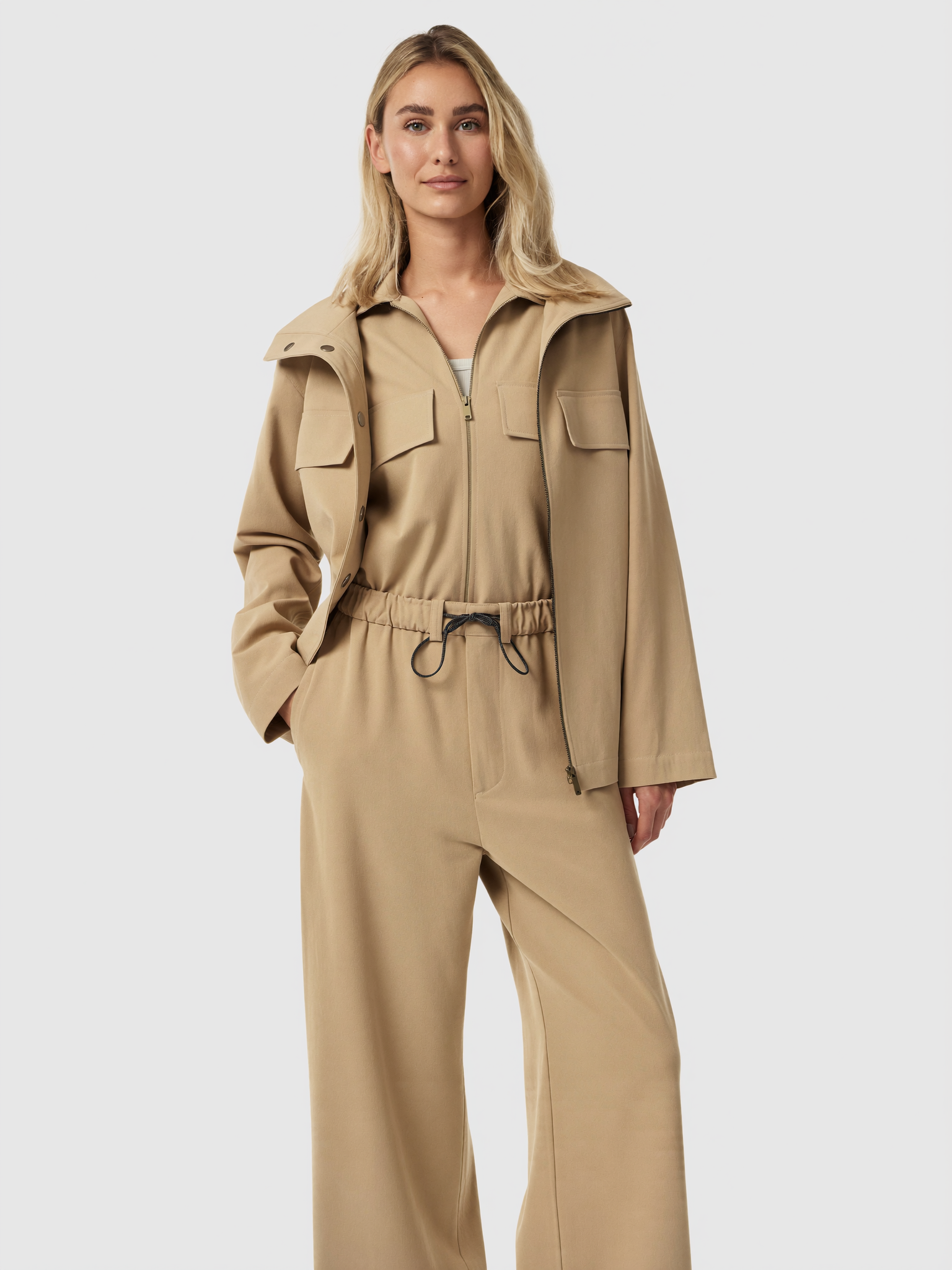Nora 2-delige set beige