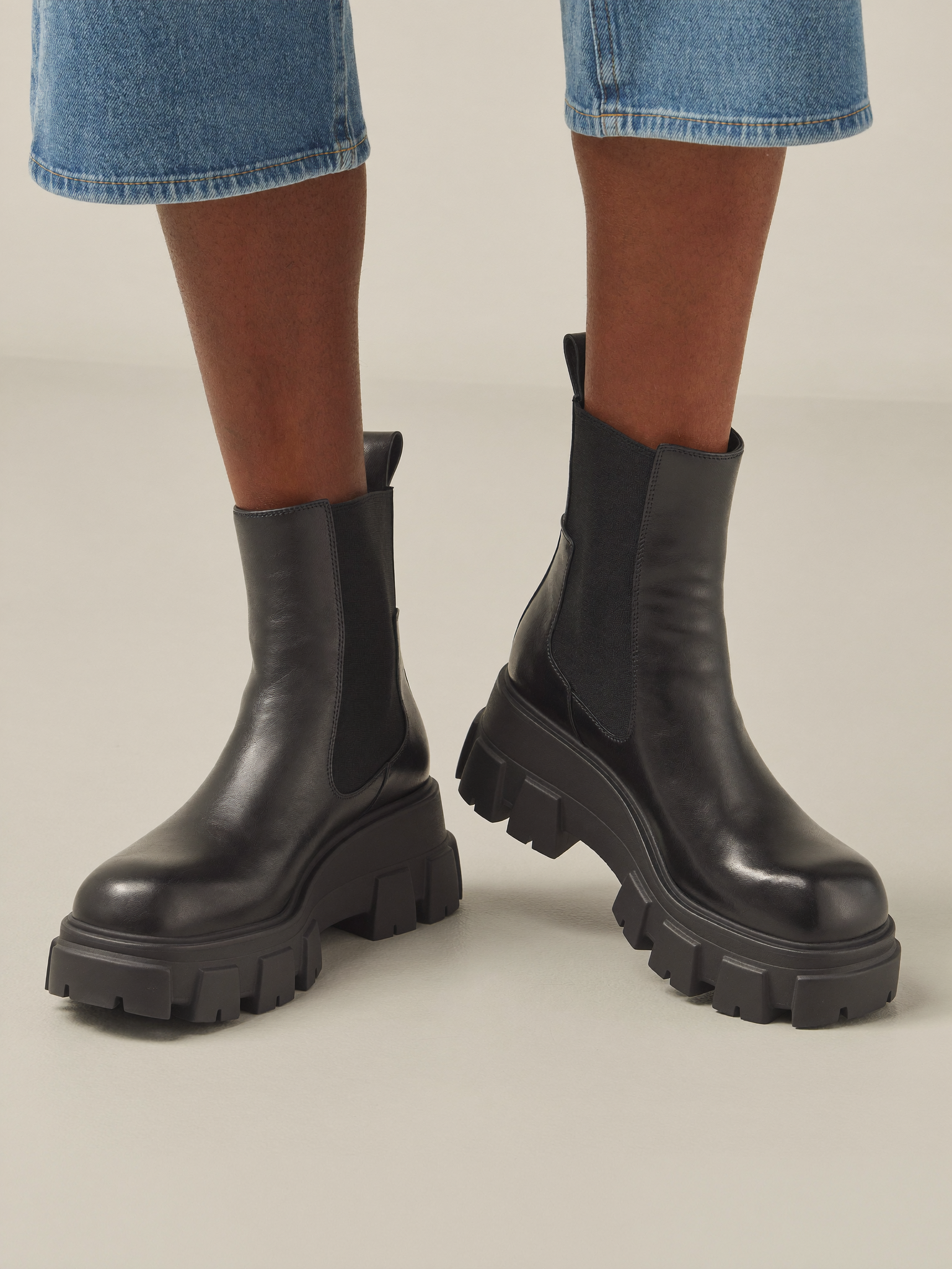 Fleur chelsea boots zwart