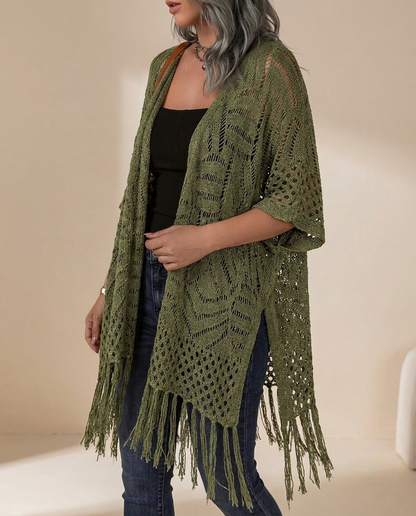Crochet knit cardigan hero