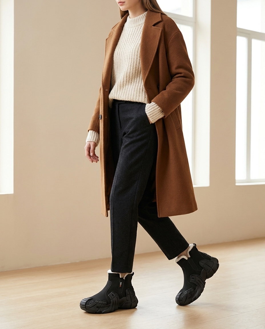 Fleece waterproof boots hero