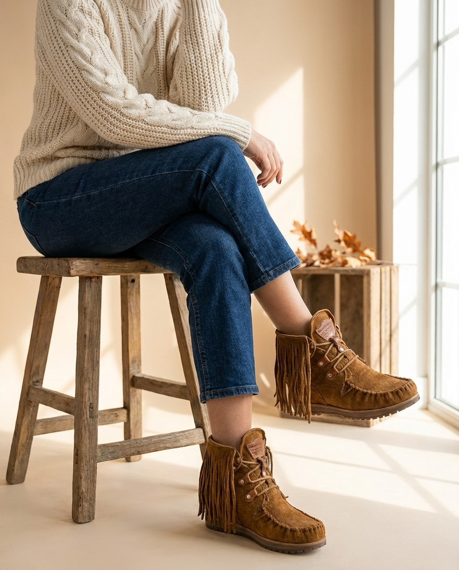 Brown Chelsea ankle boots hero