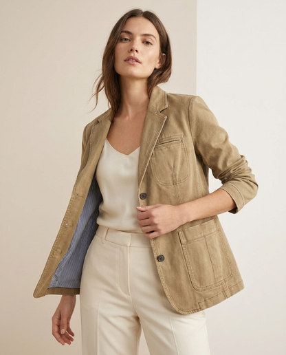 Denim blazer hero