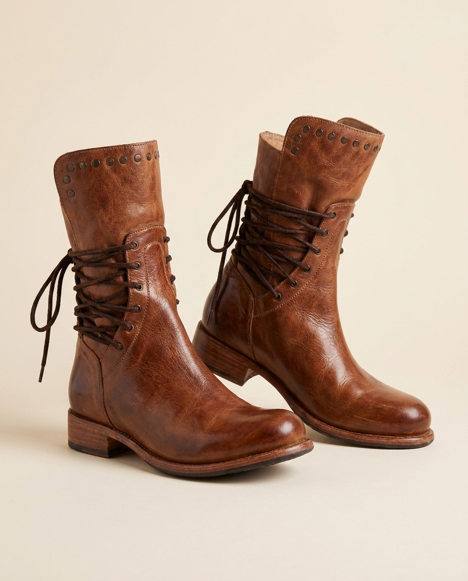 Classic lace-up ankle boots hero