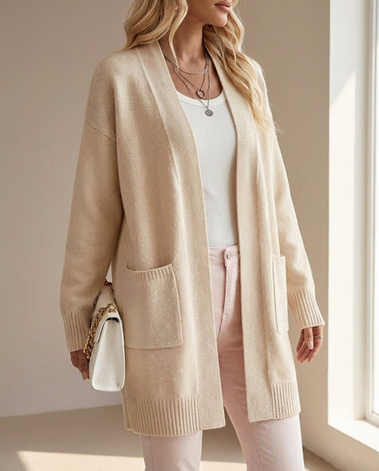 open front cardigan hero