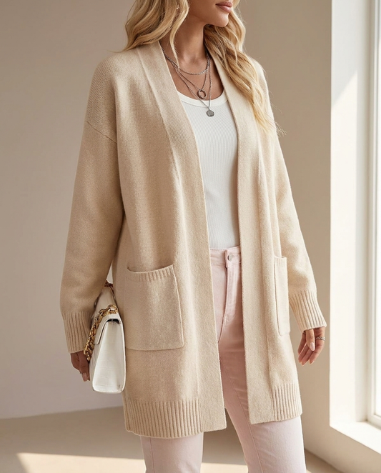 open front cardigan hero