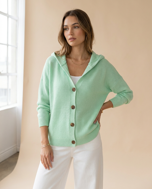 hooded cardigan hero