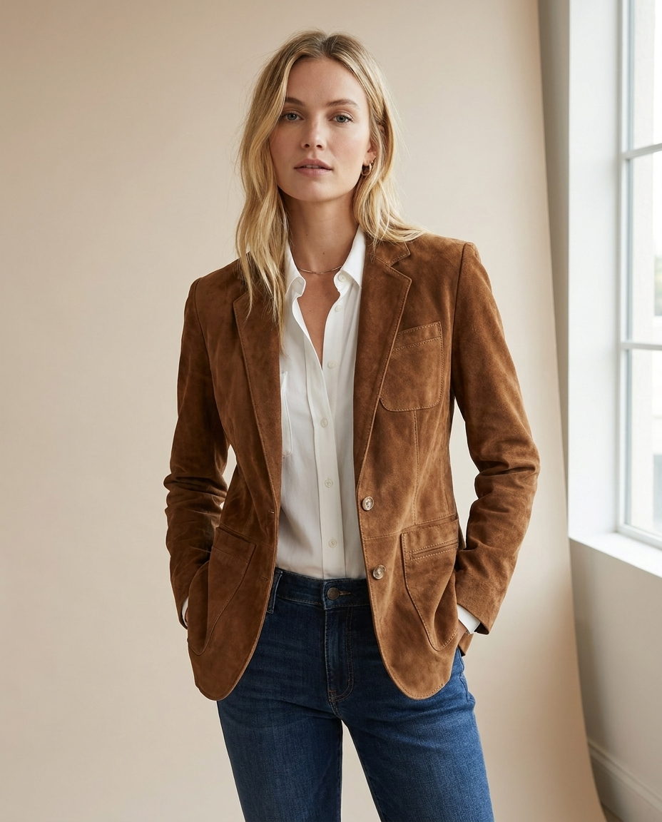 suede blazer hero