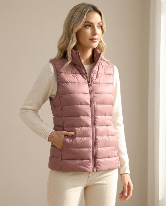 Bodywarmer dames gewatteerd mouwloos – Romaccio