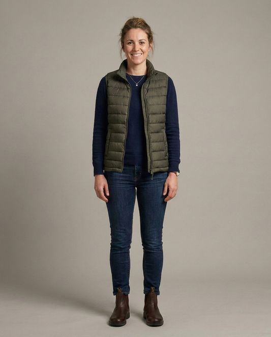 Bodywarmer dames modern gewatteerd – Romaccio