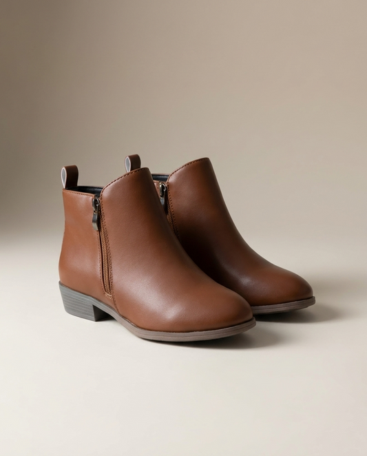 Vintage enkellaarzen dames – Romaccio
