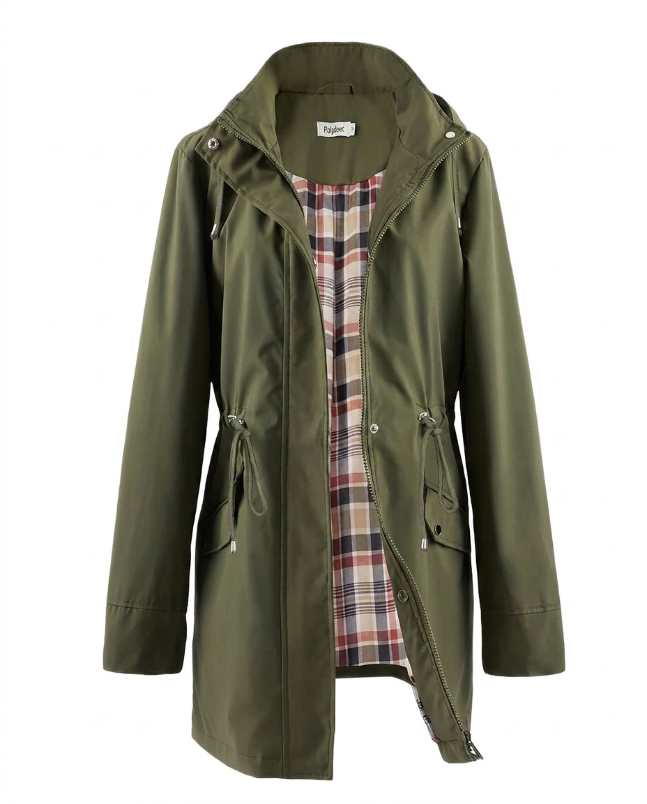 Regenjas dames waterdicht groen – Romaccio