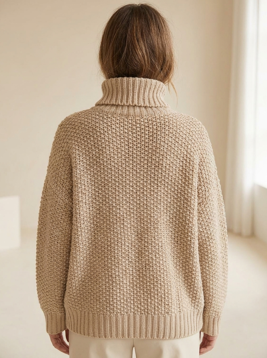 Coltrui dames grofgebreid oversized – Romaccio