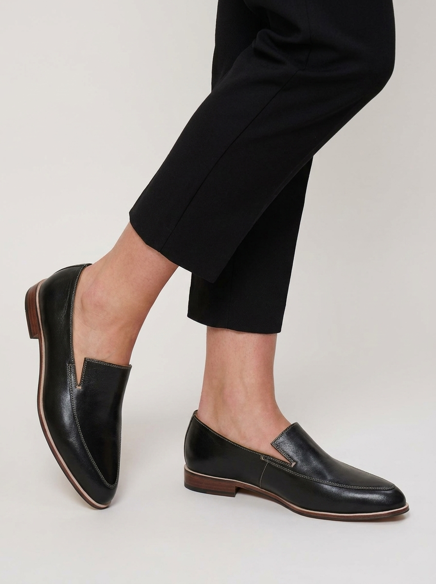 Loafers dames zwart klassiek – Romaccio