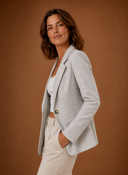 Getailleerde blazer dames – afbeelding 3