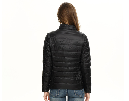 Waterdichte Donsjas Dames – Lichte Gewatteerde Winterjas, Compacte Puffer Jas