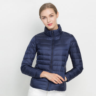 Waterdichte Donsjas Dames – Lichte Gewatteerde Winterjas, Compacte Puffer Jas