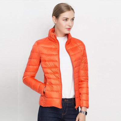 Waterdichte Donsjas Dames – Lichte Gewatteerde Winterjas, Compacte Puffer Jas