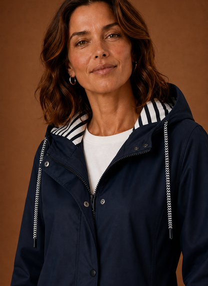 Trenchcoat dames met capuchon – afbeelding 8