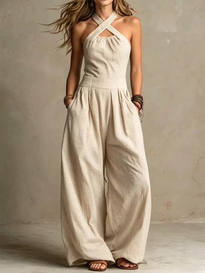 Bianca Linnen Jumpsuit