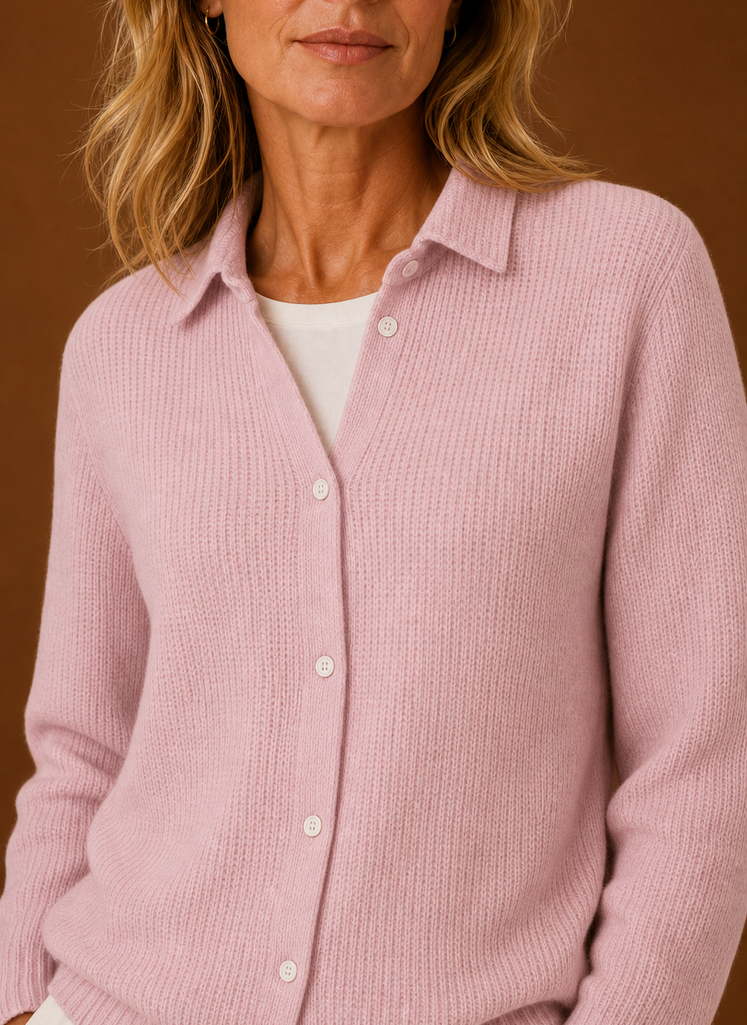 Klassiek gebreid vest dames – afbeelding 4